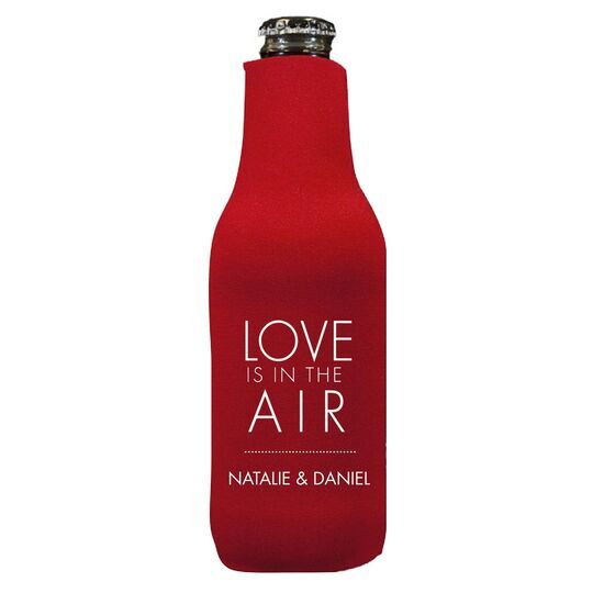 Love is in the Air Bottle Koozie